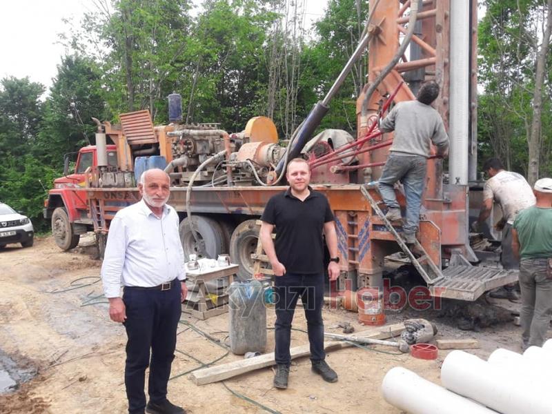 Reşadiye'de su sevinci