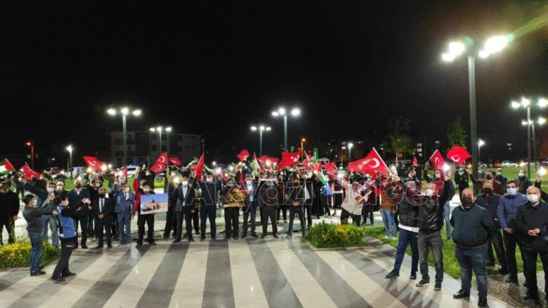 İsrail'e tepki, Filistin'e destek konvoyu