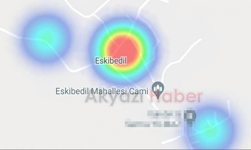 İşte Akyazı'nın korona haritasında son durum