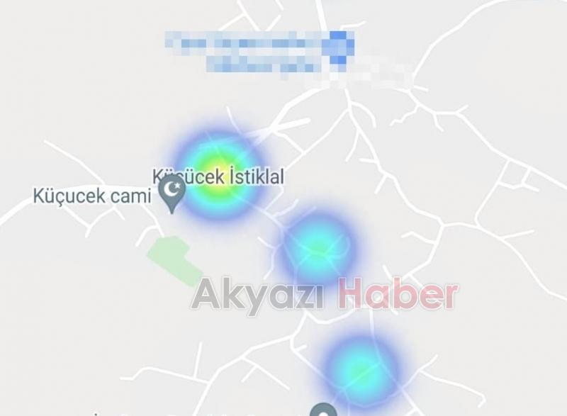 İşte Akyazı'nın korona haritasında son durum