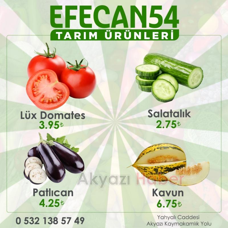 Efecan Tanzim Satış karpuz sezonunu açtı