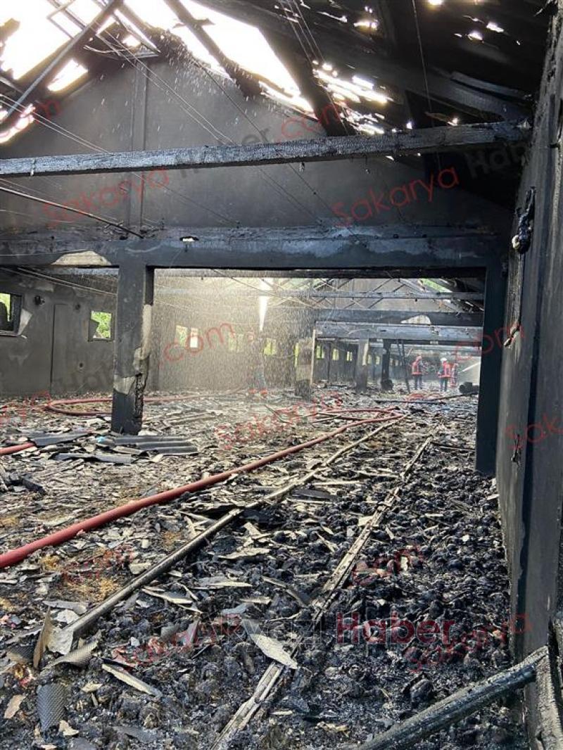 Tavuk çiftliği yandı