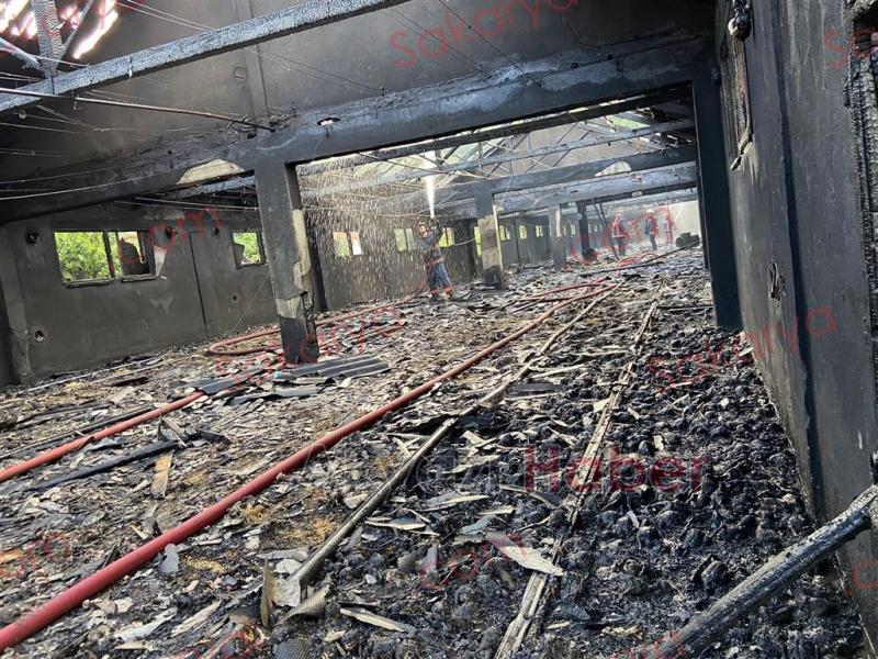 Tavuk çiftliği yandı