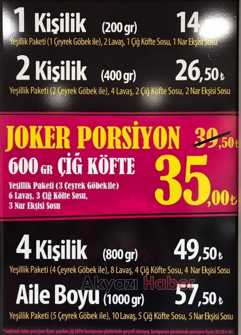 Komagene Çiğköfte Akyazı Şubesi Açıldı