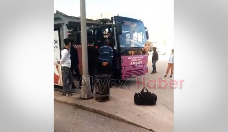 Hastaneden kaçıp Akyazı otobüsüne bindi