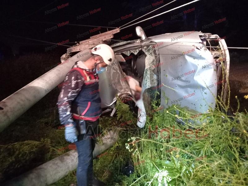 Korkunç kazada 32 yaşındaki genç öldü
