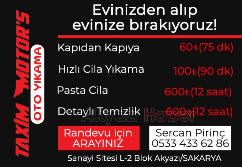 Taxim Motors Oto Yıkama hizmetinizde