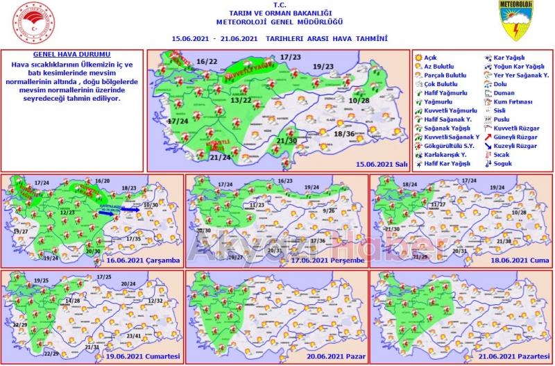 Yağışlı hava şehri terk etmeyecek!