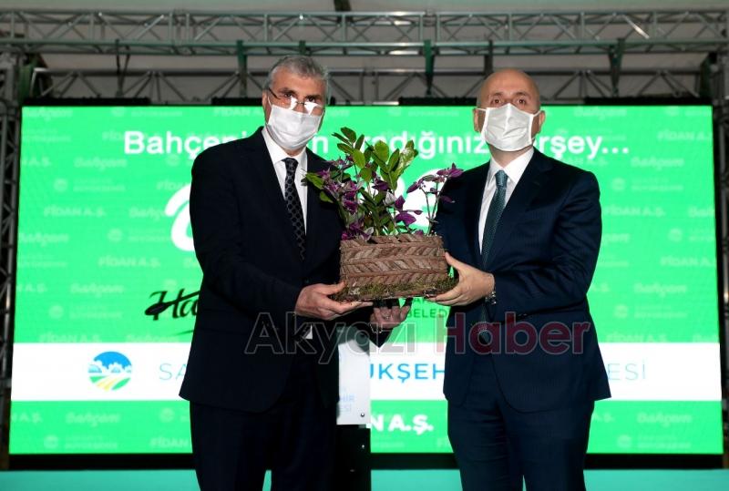 Şehrin en güzel vitrini BAHÇEM açıldı