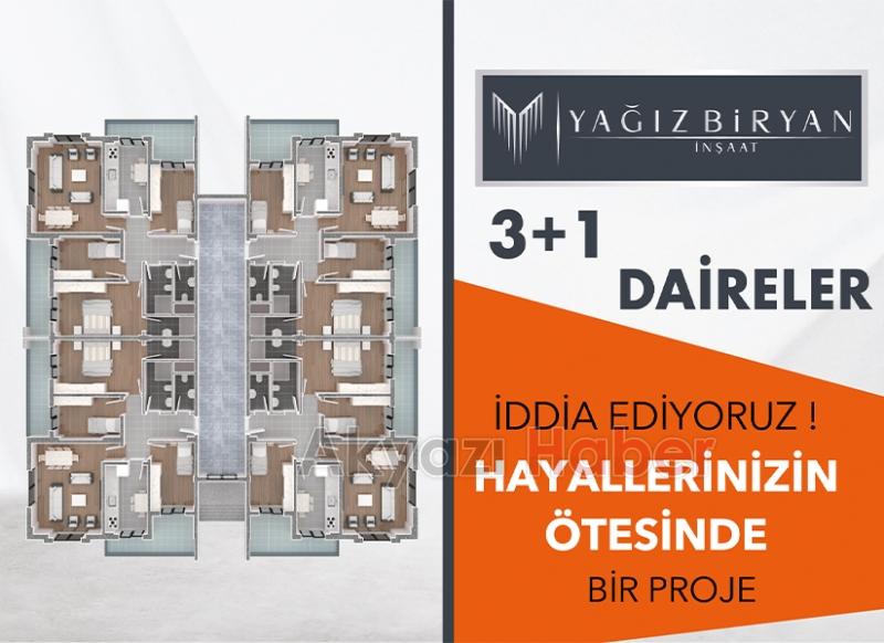 Yağız Biryan İnşaattan Akyazıya yeni bir proje