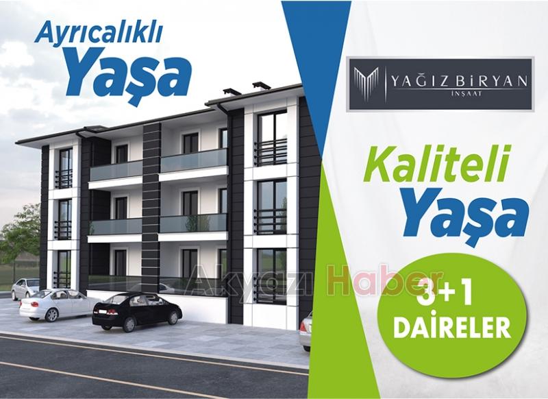 Yağız Biryan İnşaattan Akyazıya yeni bir proje