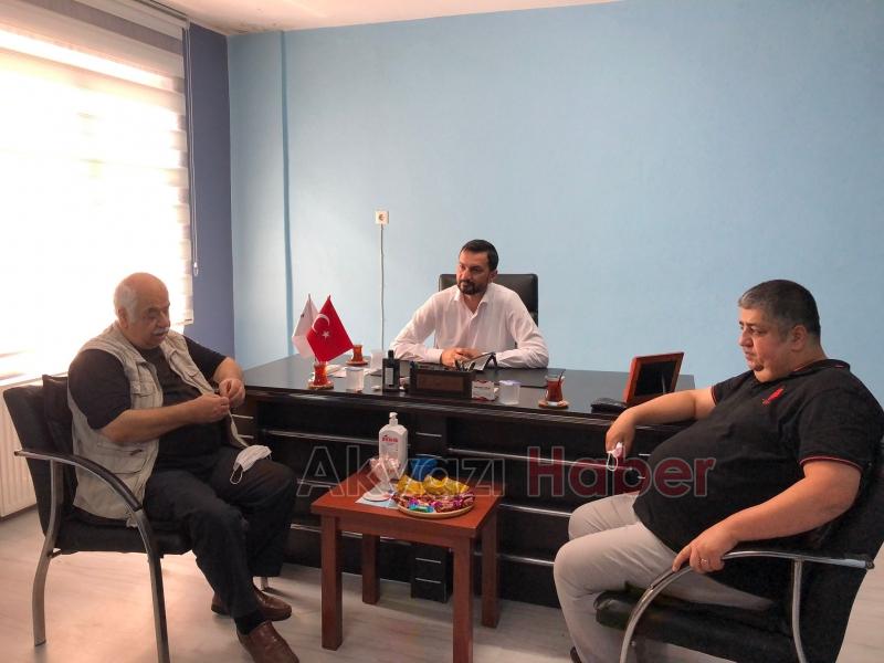 Başsavcı İrfan Gürel'den Akyazı Basın Birliği'ne veda ziyareti