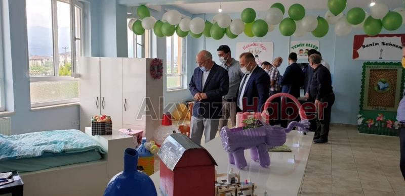 Anasınıfı öğrencilerinden geri dönüşüm sergisi