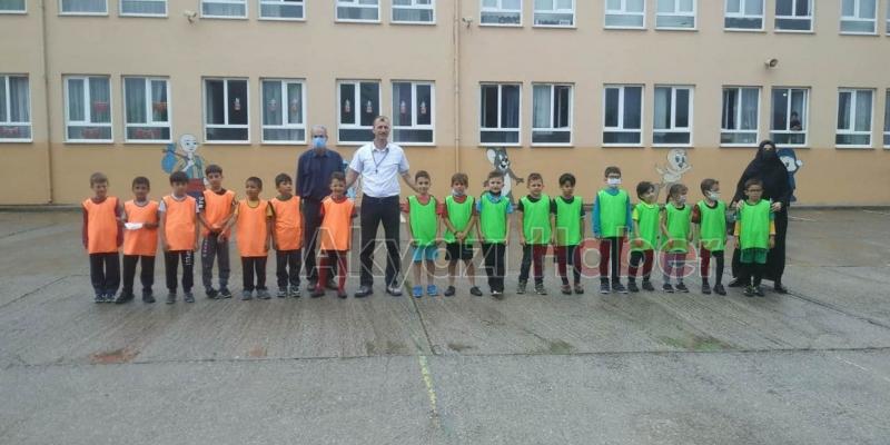 Nevruz Banoğlu İlkokulu'nda futbol turnuvası sona erdi