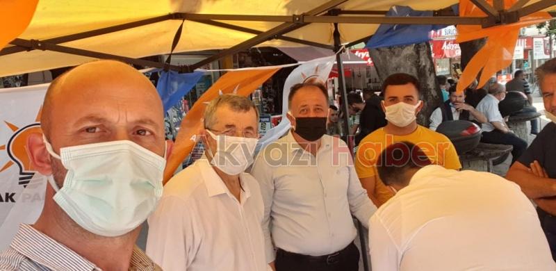 AK Parti İlçe Gençlik Kolları'ndan üye çalışması