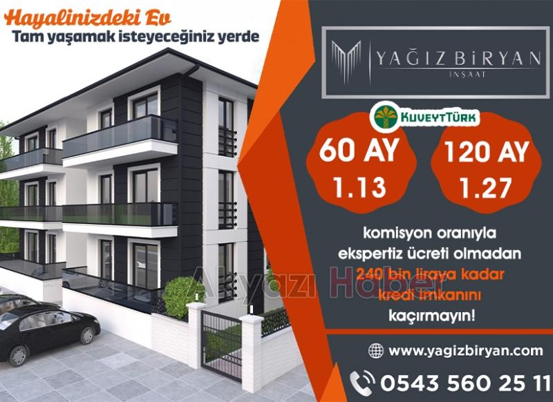 Yağız Biryan İnşaat'tan kaçırılmayacak fırsat