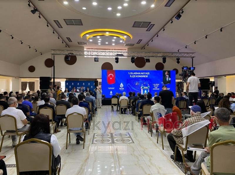 DEVA Akyazı'da Genel Başkanlı kongre
