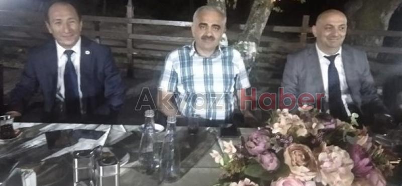 Tayin ve emekli olan personele veda yemeği