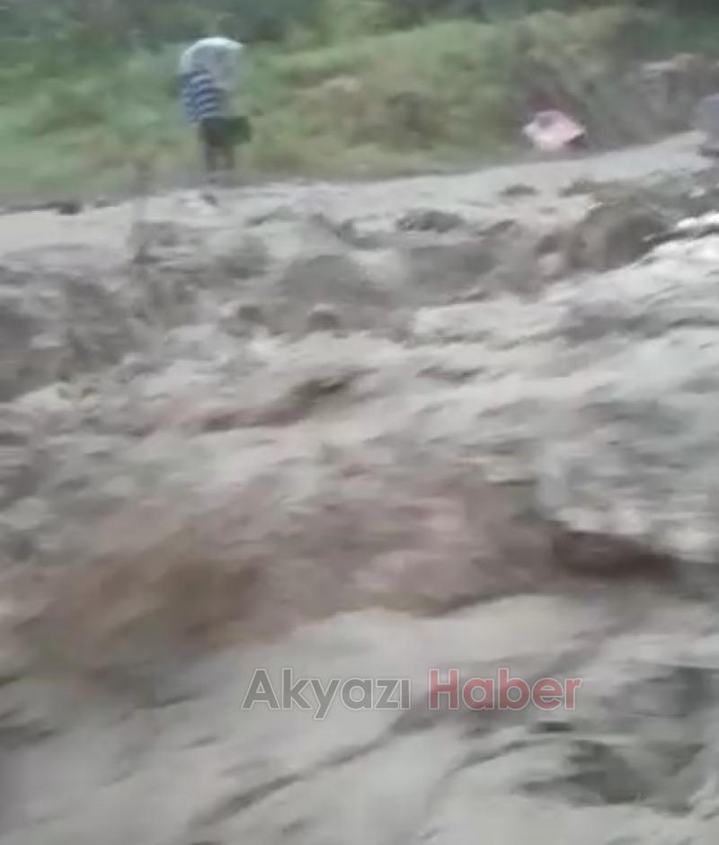 Dedeler'de sel sularına kapılan yaşlı adam kayboldu