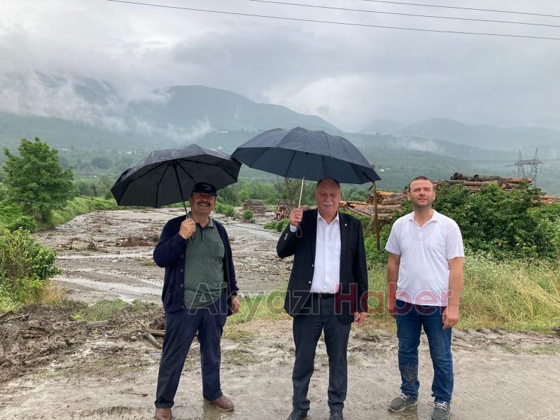 Bayraktardan geçmiş olsun ziyareti