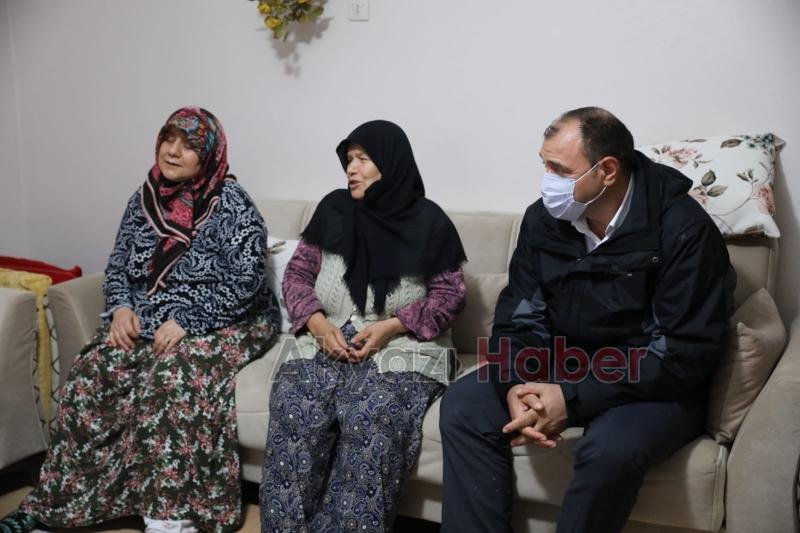 Selde hayatını kaybeden Özkul'un ailesini ziyaret etti