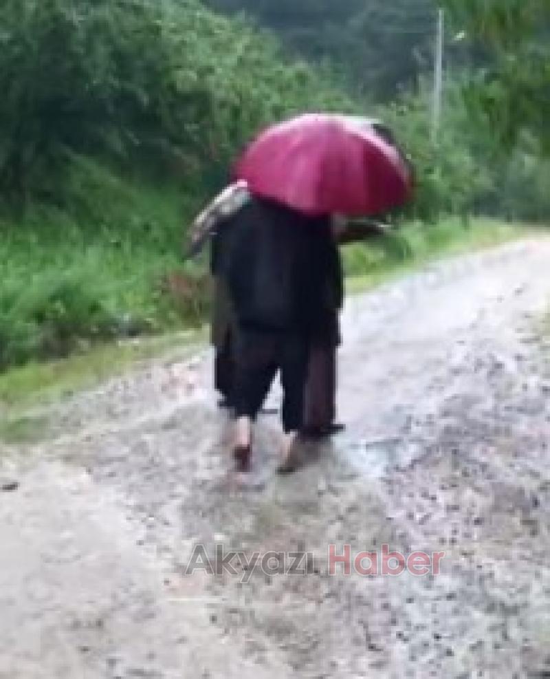 Taşburun'u vuran selden son anda kurtuldular