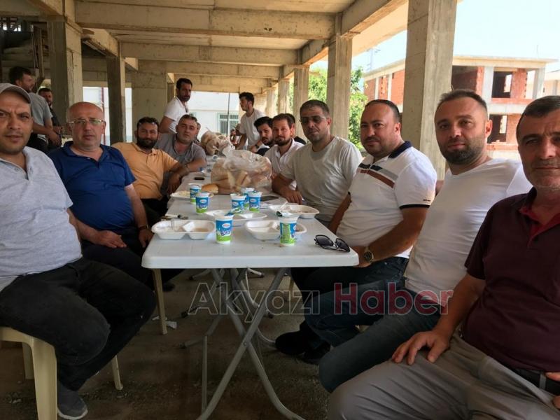 MRC YAPI ÇALIŞANLARI YEMEKTE BULUŞTU