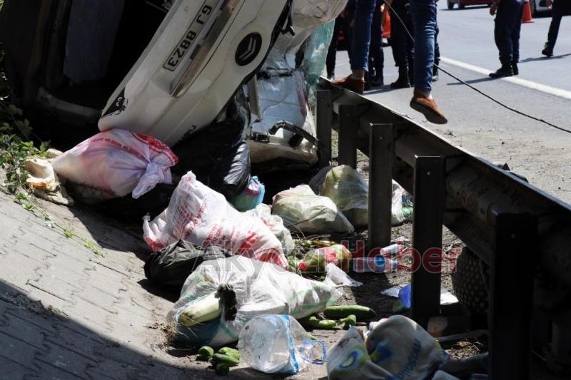 TEM'de feci kaza: 6 yaralı