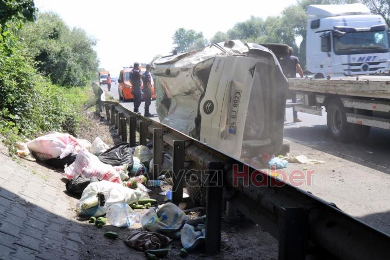TEM'de feci kaza: 6 yaralı