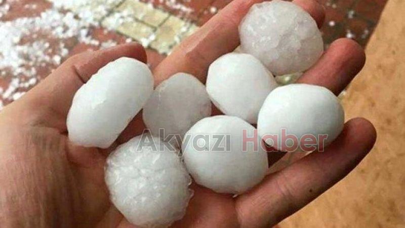 Ceviz, portakal büyüklüğün dolu uyarısı yapıldı