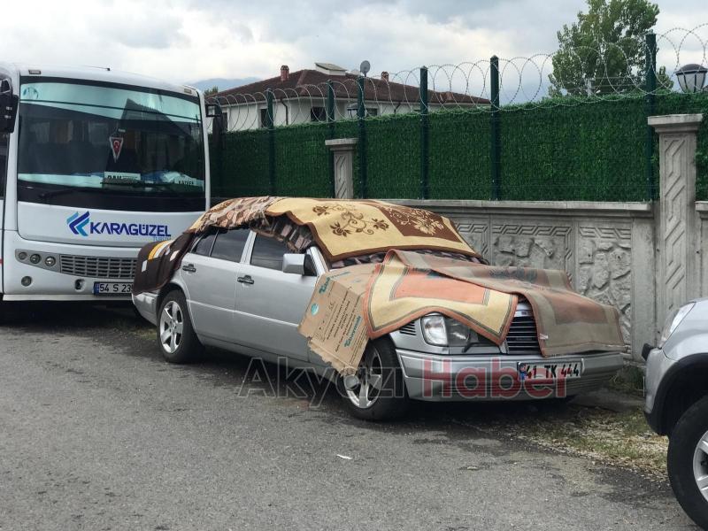 Doluya battaniyeli önlem