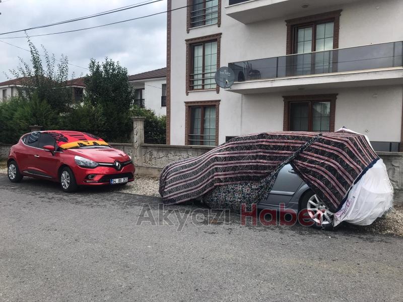 Doluya battaniyeli önlem