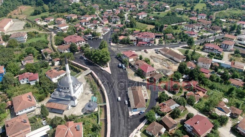 Akyazı Pazarköy mahallesinde çalışmalar sona eriyor