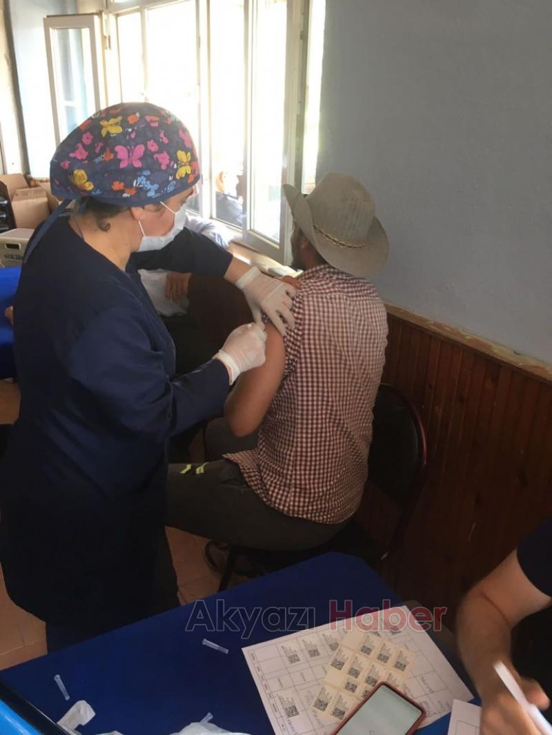 Sakarya'da maviye ulaşmak için aşı seferberliği