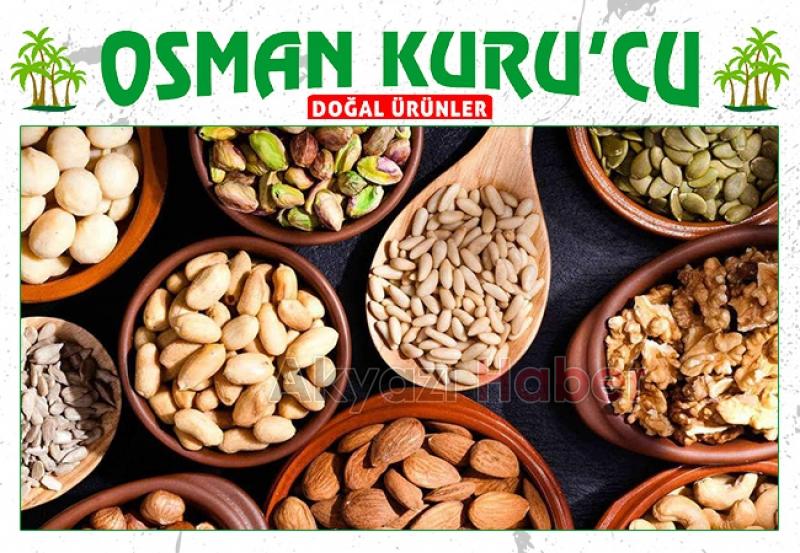 Aşure Malzemeleri Osman Kuru'cu'dan alınır