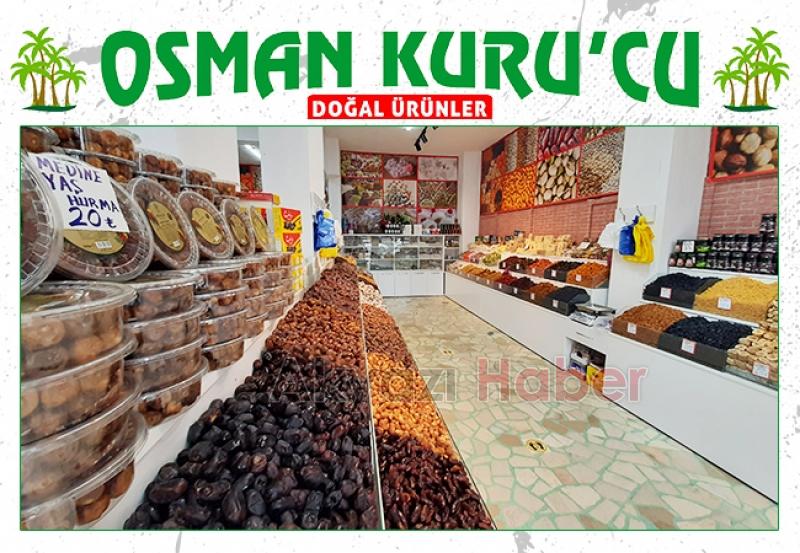 Aşure Malzemeleri Osman Kuru'cu'dan alınır