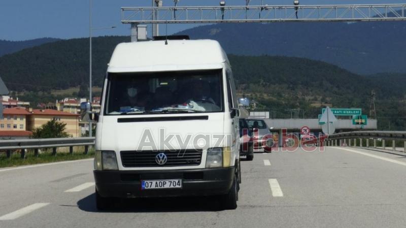 Sakarya'ya gelen 13 sığınmacı yakalandı