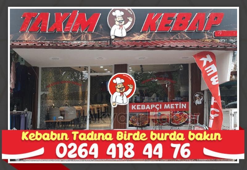 Taxim Kebap Akyazı Baraka Camii yanında hizmete girdi
