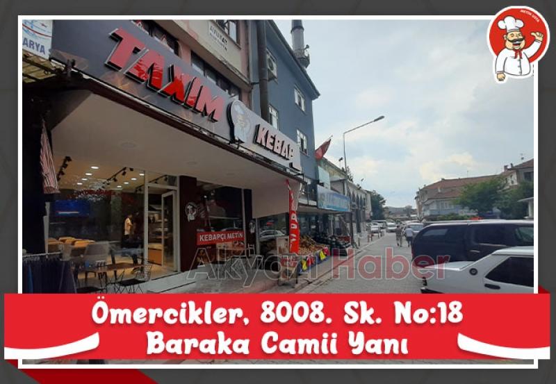 Taxim Kebap Akyazı Baraka Camii yanında hizmete girdi