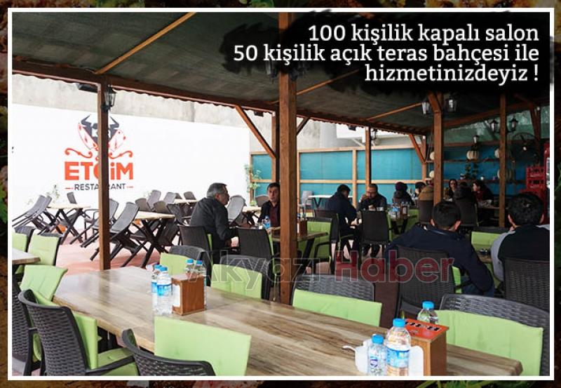 Etçim Restoran Kasap Reyonuyla Hizmetinizde