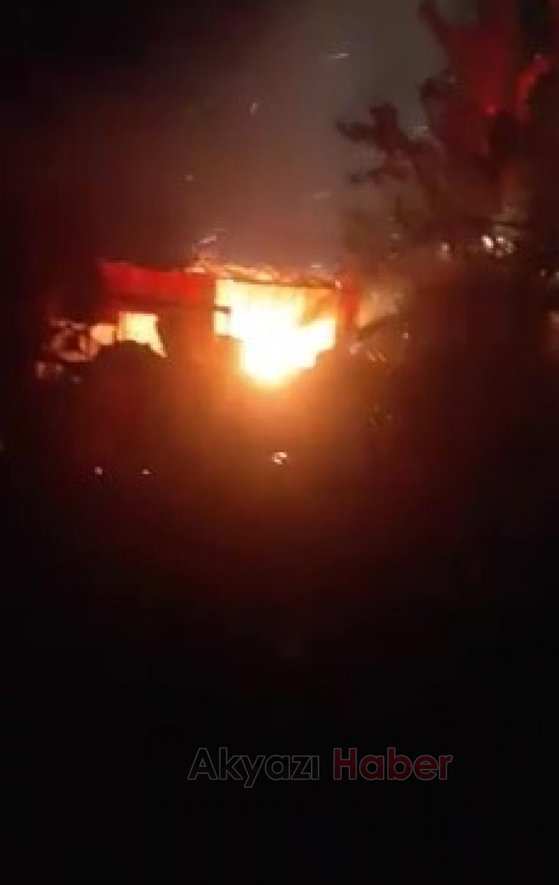 Keremali'de büyük yangın