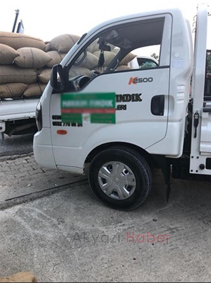 Korsan fındıkçı kaçtı