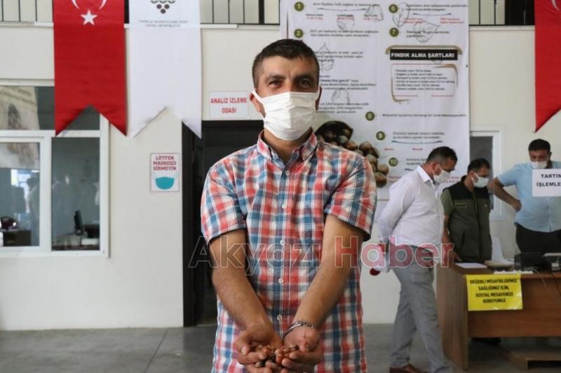 TMO fındık alımına törenle başladı