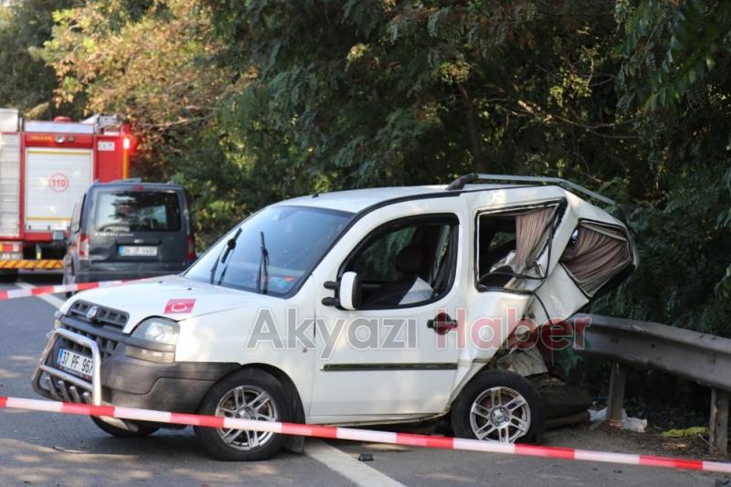 TEM’de feci kaza 1 ölü, 3 yaralı