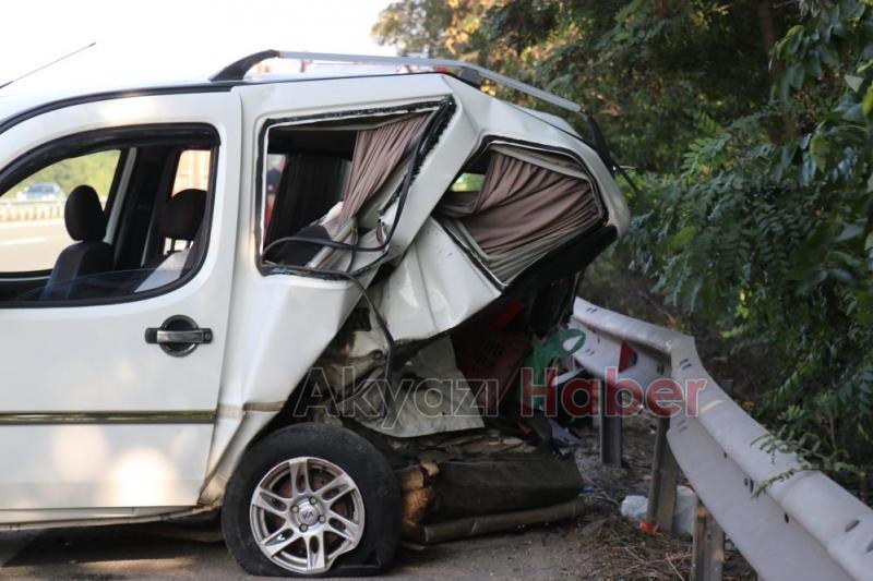 TEM’de feci kaza 1 ölü, 3 yaralı