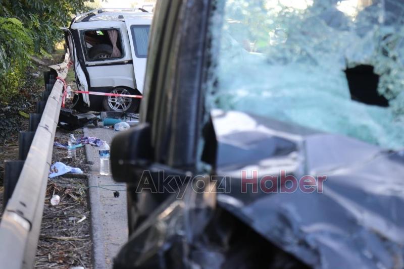 TEM’de feci kaza 1 ölü, 3 yaralı