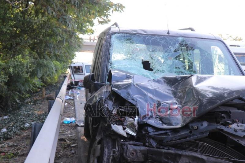 TEM’de feci kaza 1 ölü, 3 yaralı