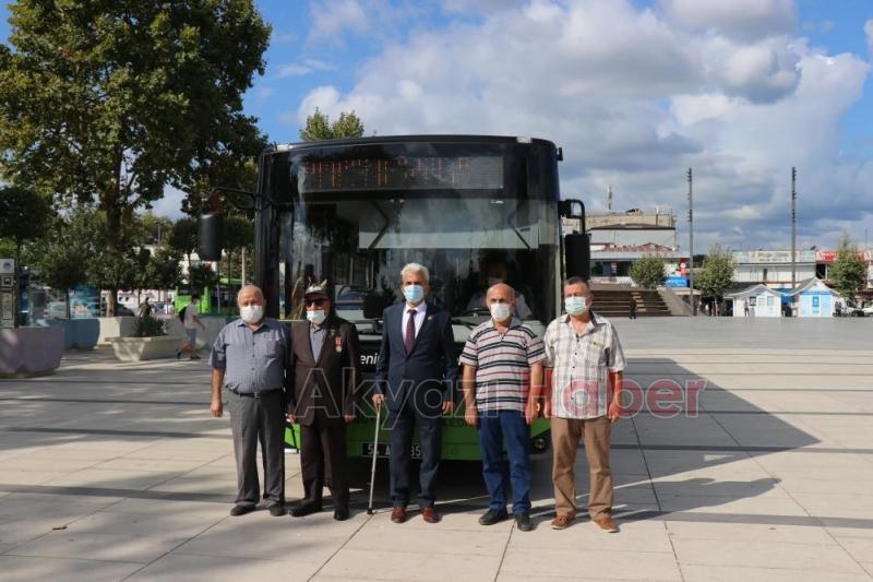 Otobüslerde duygulandıran uygulama