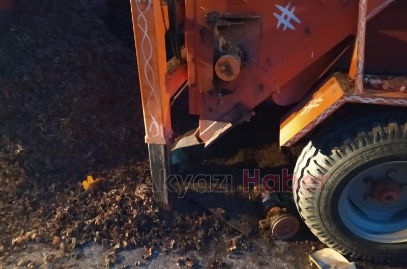 Elini patoza kaptırdı