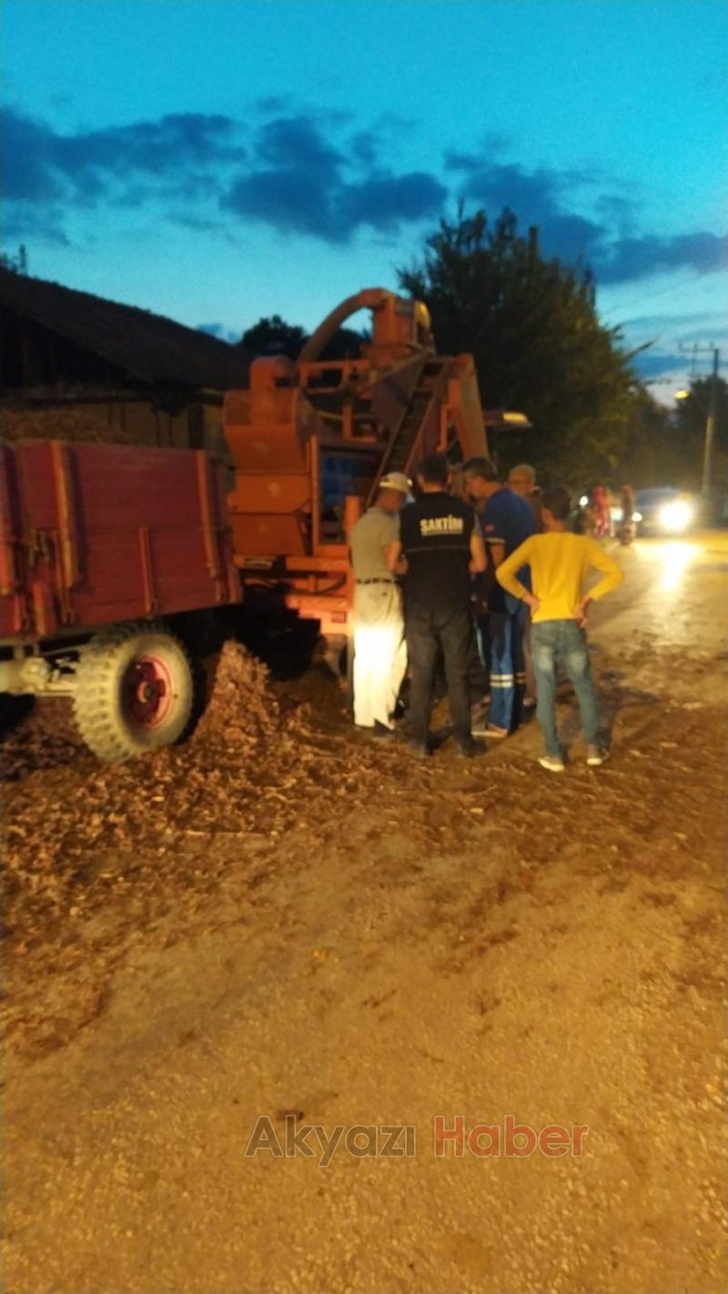 Elini patoza kaptırdı